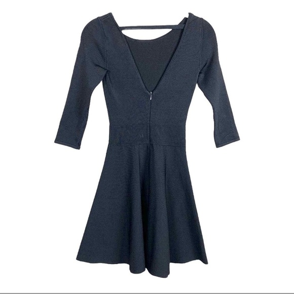 Guess Boat Neck Fit & Flare Sweater Dress - Picture 9 of 12